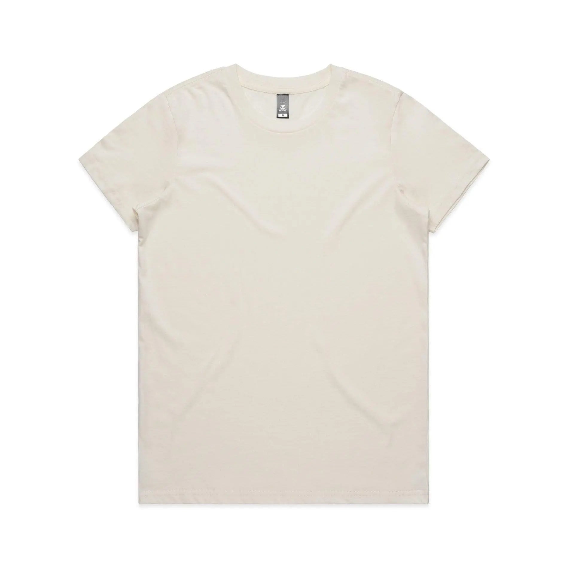 As Colour Women's maple tee 4001 Casual Wear As Colour NATURAL XSM